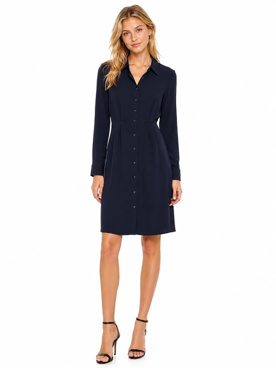 Favorite Daughter Dresses & Skirts - Favorite Daughter Take Me Seriously Long Sleeve Black Shirt Dress Size Medium